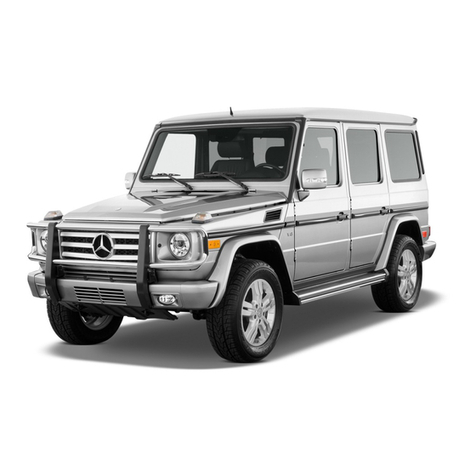 Mercedes-Benz G-Class Operator's manual