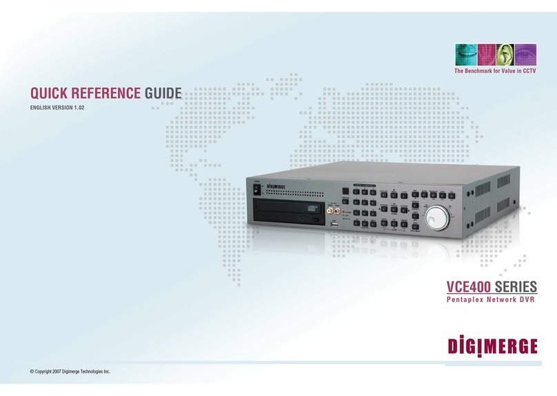 Digimerge VCE416 Max User manual