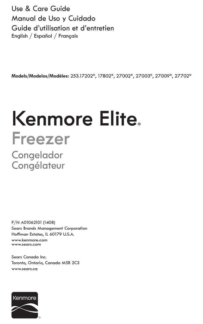 Kenmore Elite 253.17202 series User manual