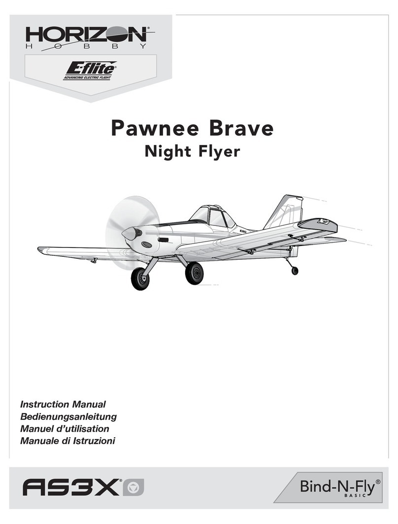 Horizon Hobby Pawnee Brave Night Flyer AS3X User manual