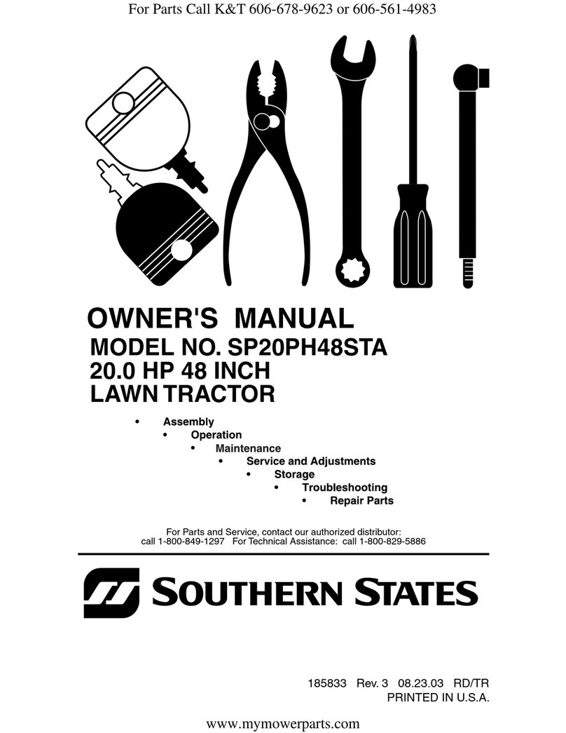Southern States SP20PH48STA owner's manual Southern States SP20PH48STA owner's manual
