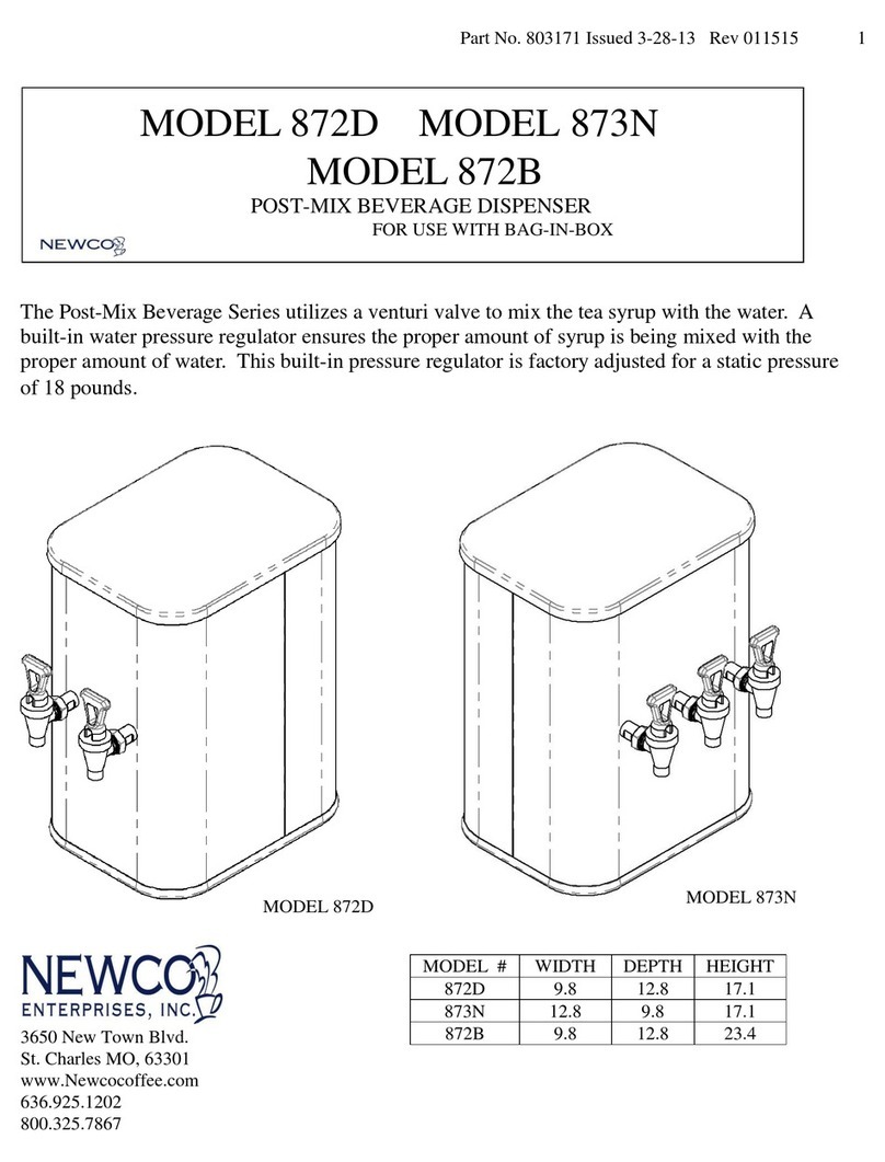 Newco 873N user manual