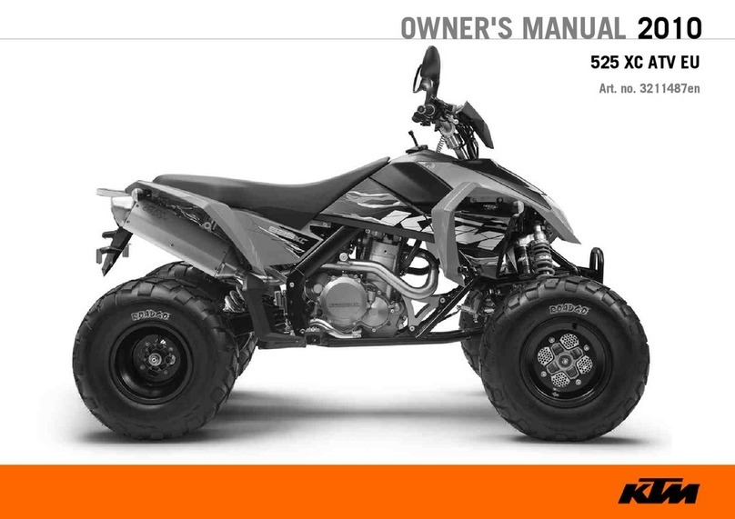KTM 525 XC ATV EU User manual KTM 525 XC ATV EU User manual