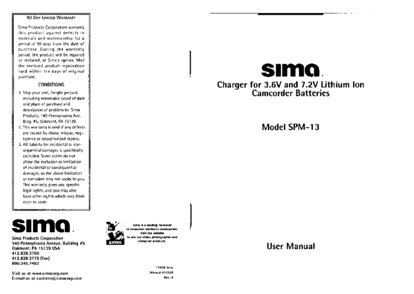 Sima SPM-13 user manual