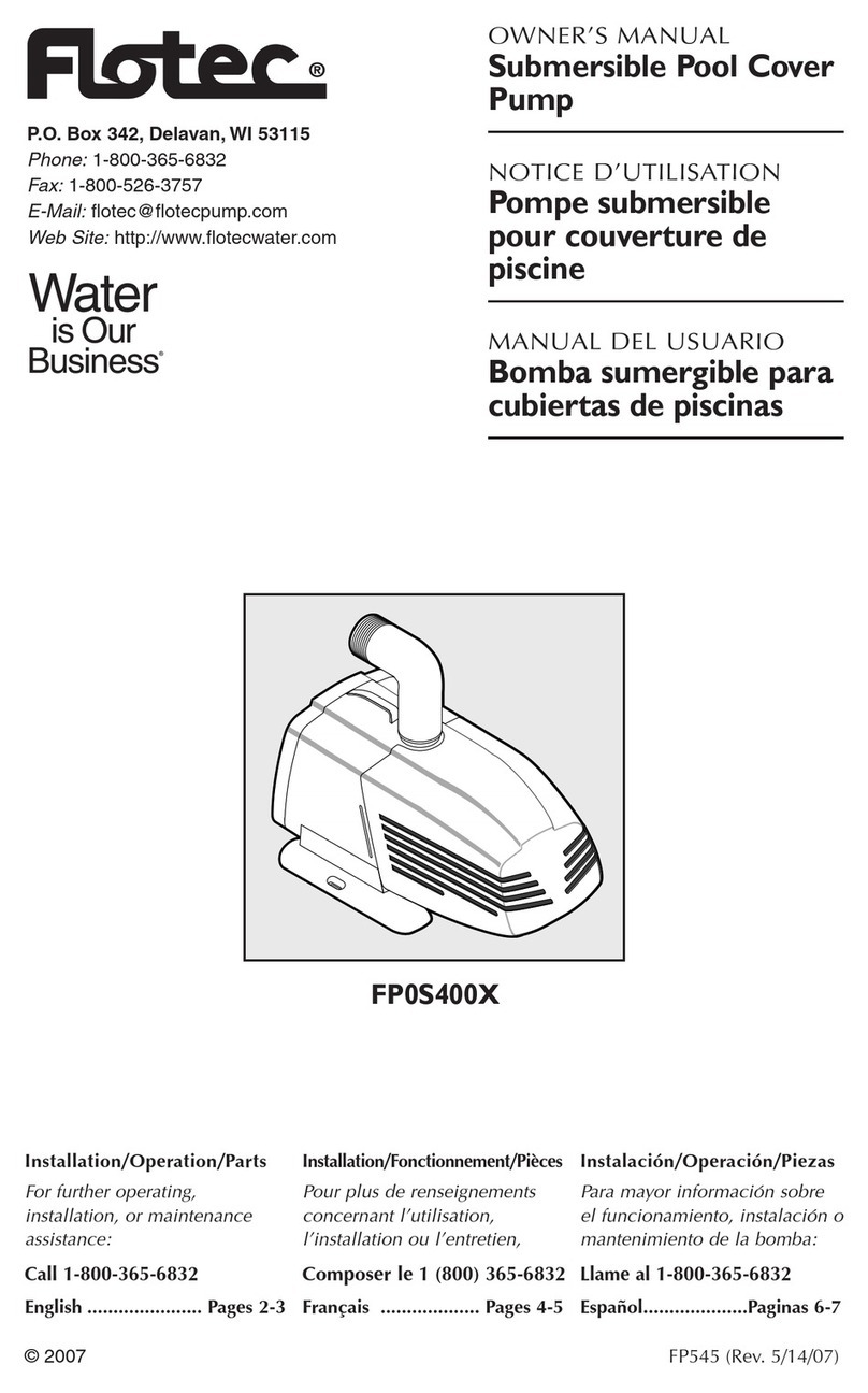 Flotec FP0S400X owner's manual