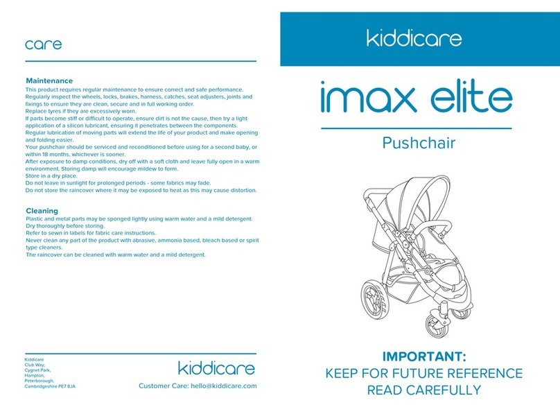 Kiddicare IMAX ELITE User manual