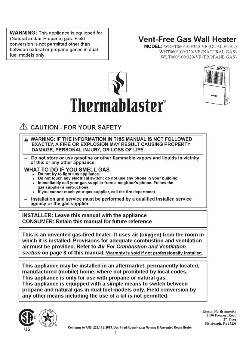 Thermablaster WDFT060-VF installation guide