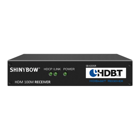 Shinybow USA SB-6335R User manual