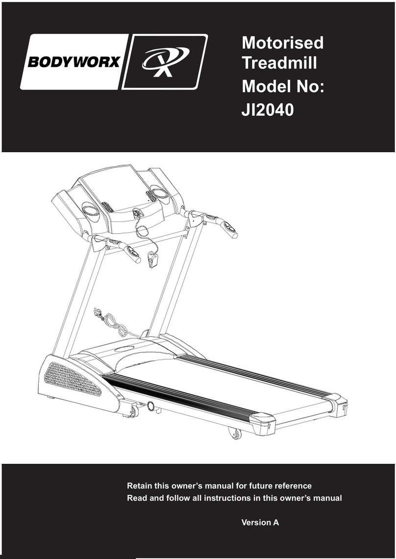 Bodyworx JI2040 owner's manual