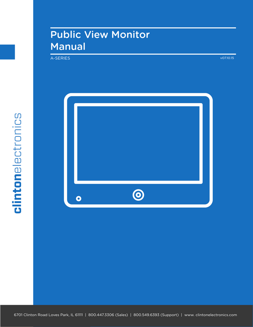 Clinton Electronics A-SERIES User manual Clinton Electronics A-SERIES User manual