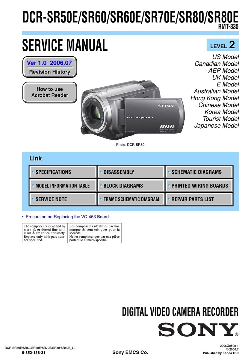 Sony Handycam DCR-SR50E User manual
