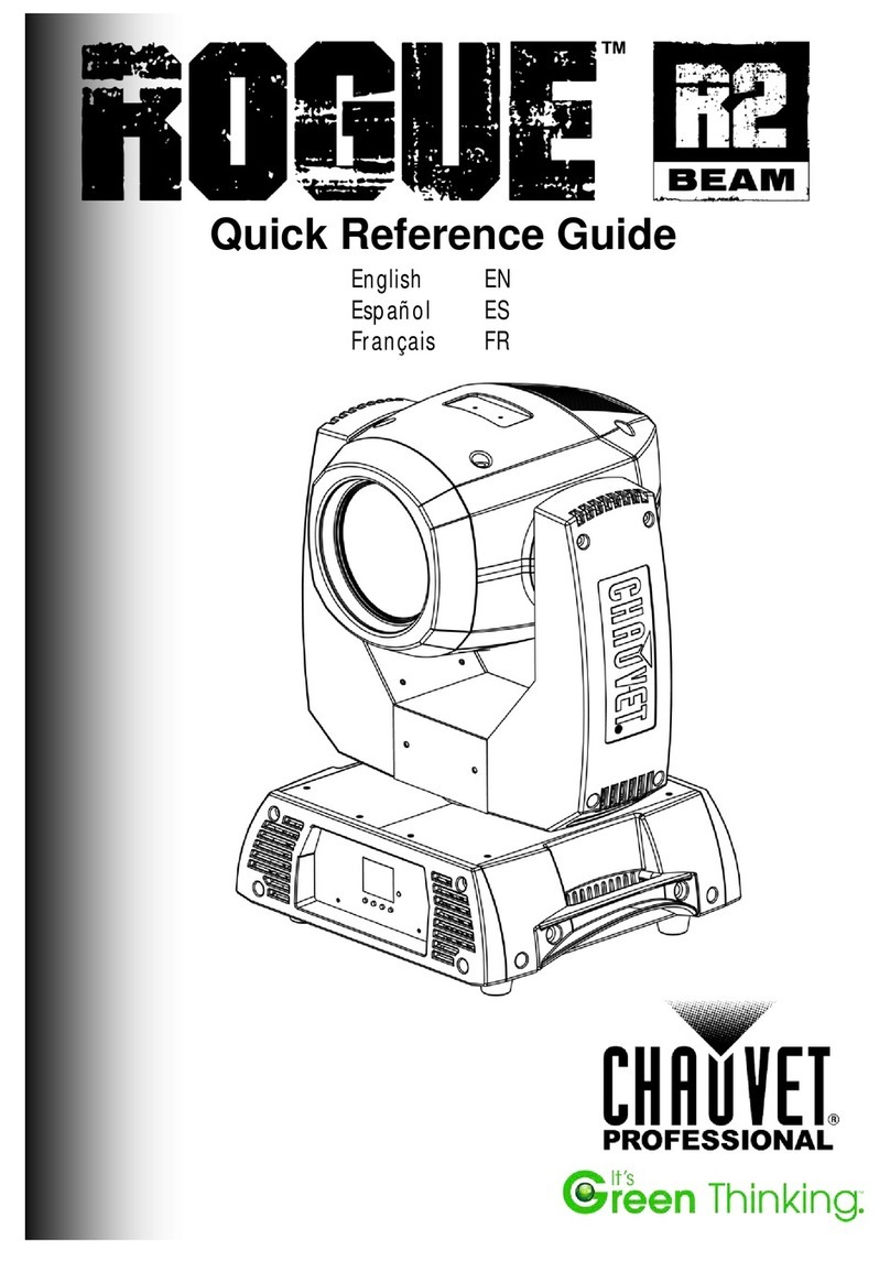 Chauvet Rogue R2 SPOT User manual