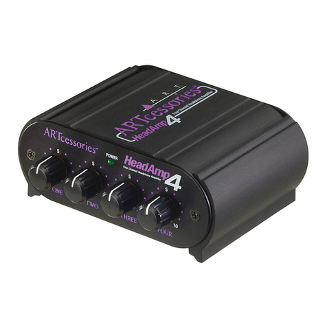 Art HeadAmp4 User manual