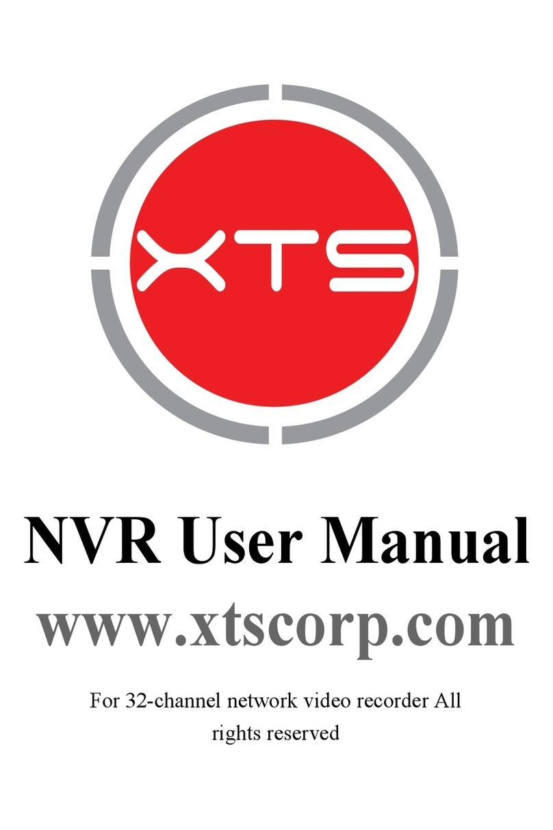 XTS NVR532 user manual
