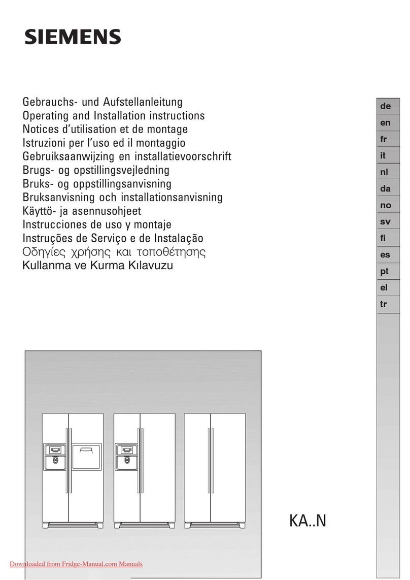 Siemens KA58NA40 User manual