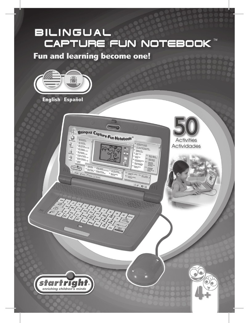 Startright Bilingual capture fun notebook User manual