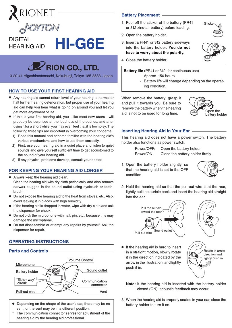 rionet Joyton HI-G6E manual