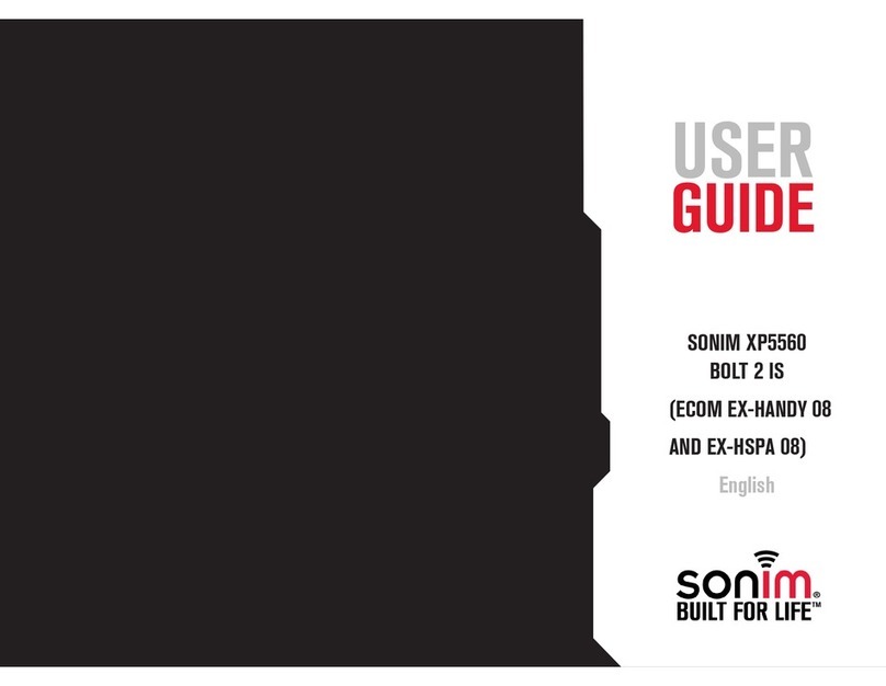 Sonim XP5560 BOLT user guide