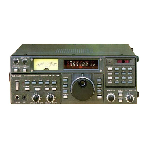 Icom IC-R71 Service manual