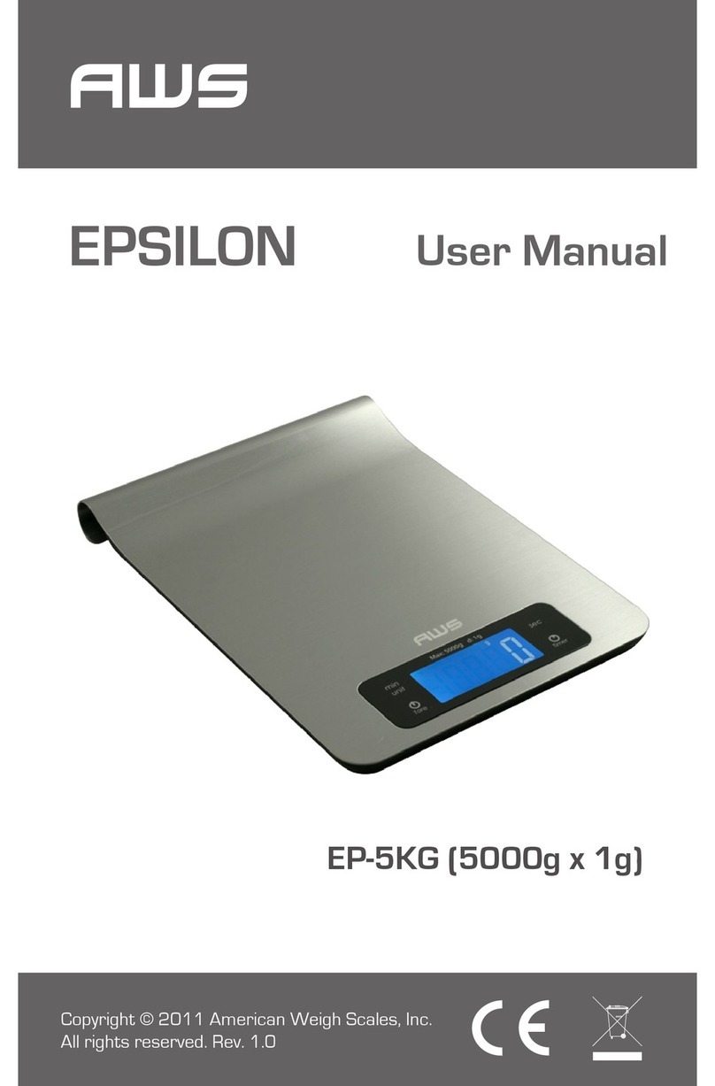 AWS EPSILON EP-5KG user manual
