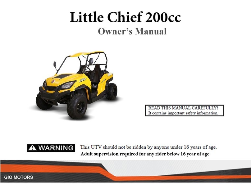 gio Little Chief User manual