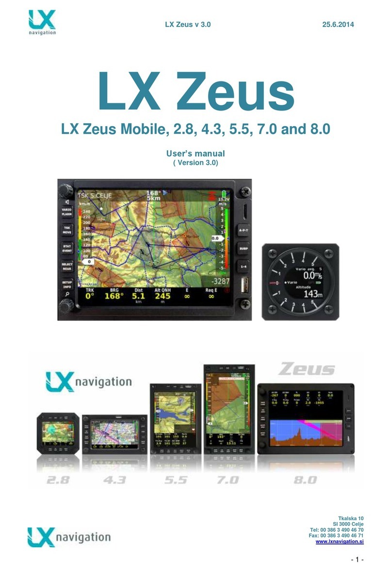 LXNAV LX Zeus Mobile User manual