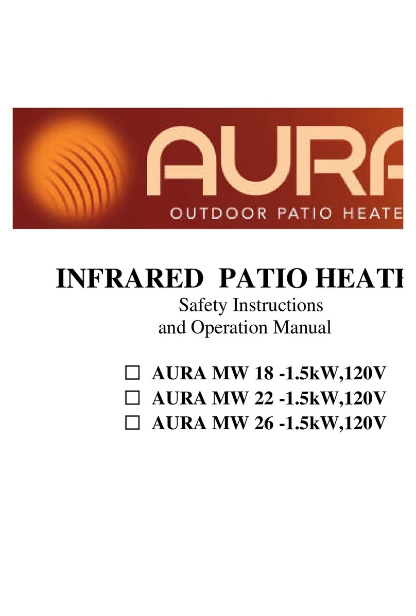 Aura MW 18 Safety instructions and operation manual