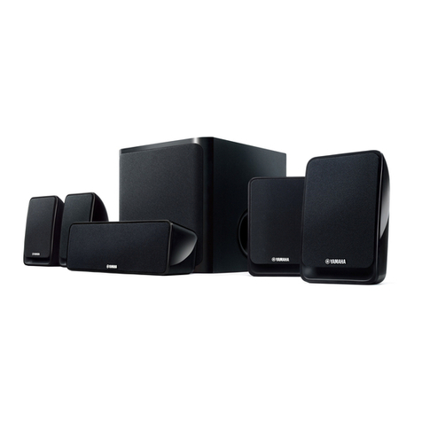 Yamaha NS-P20 owner's manual