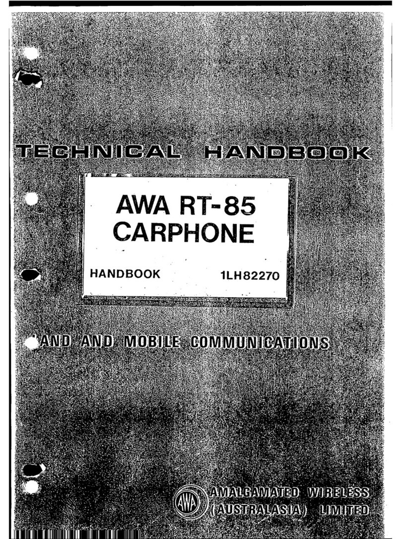 AWA RT-85 Technical handbook