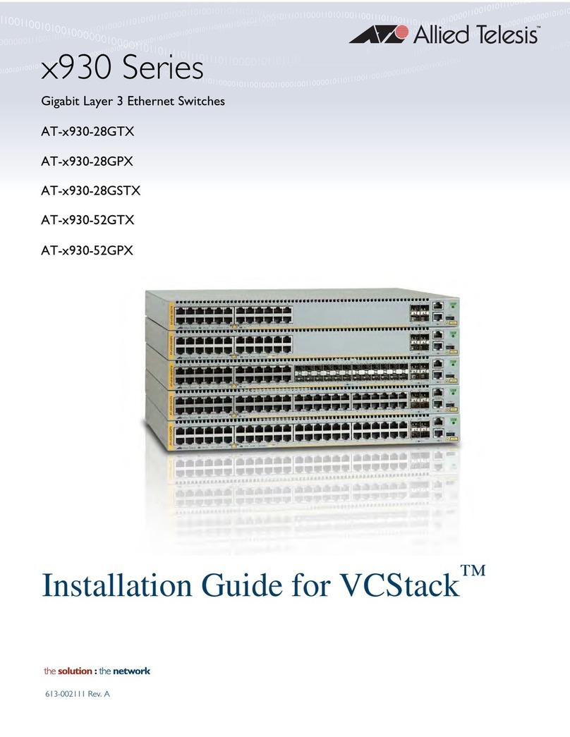 Allied Telesis AT-x930-28GTX User manual