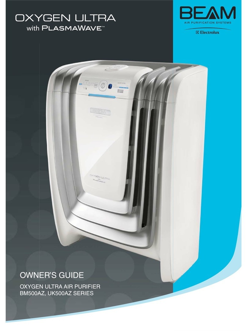 Beam Oxygen Ultra BM500AZ series owner's guide