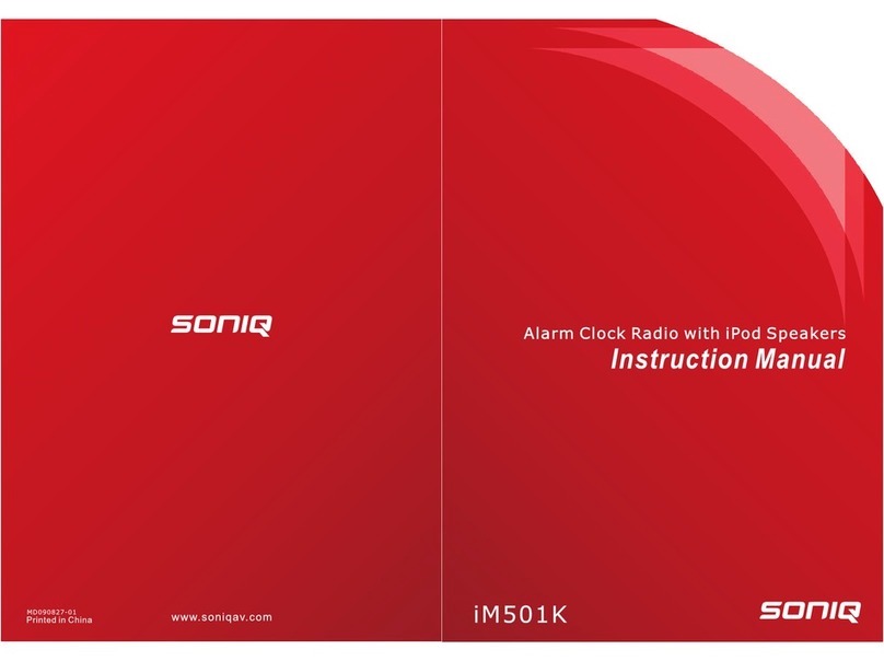 SONIQ iM501K instruction manual
