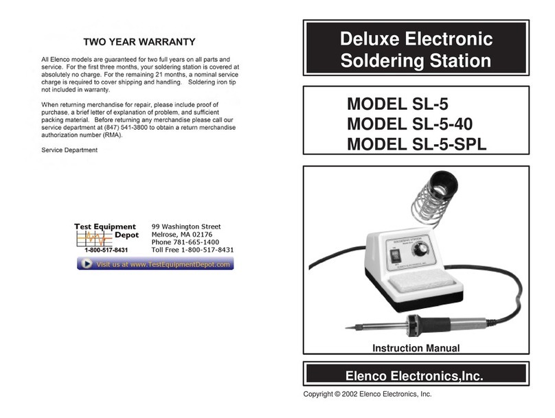 Elenco Electronics SL-5 instruction manual