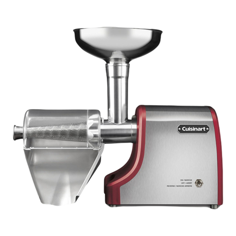 Cuisinart MP-150C instruction manual