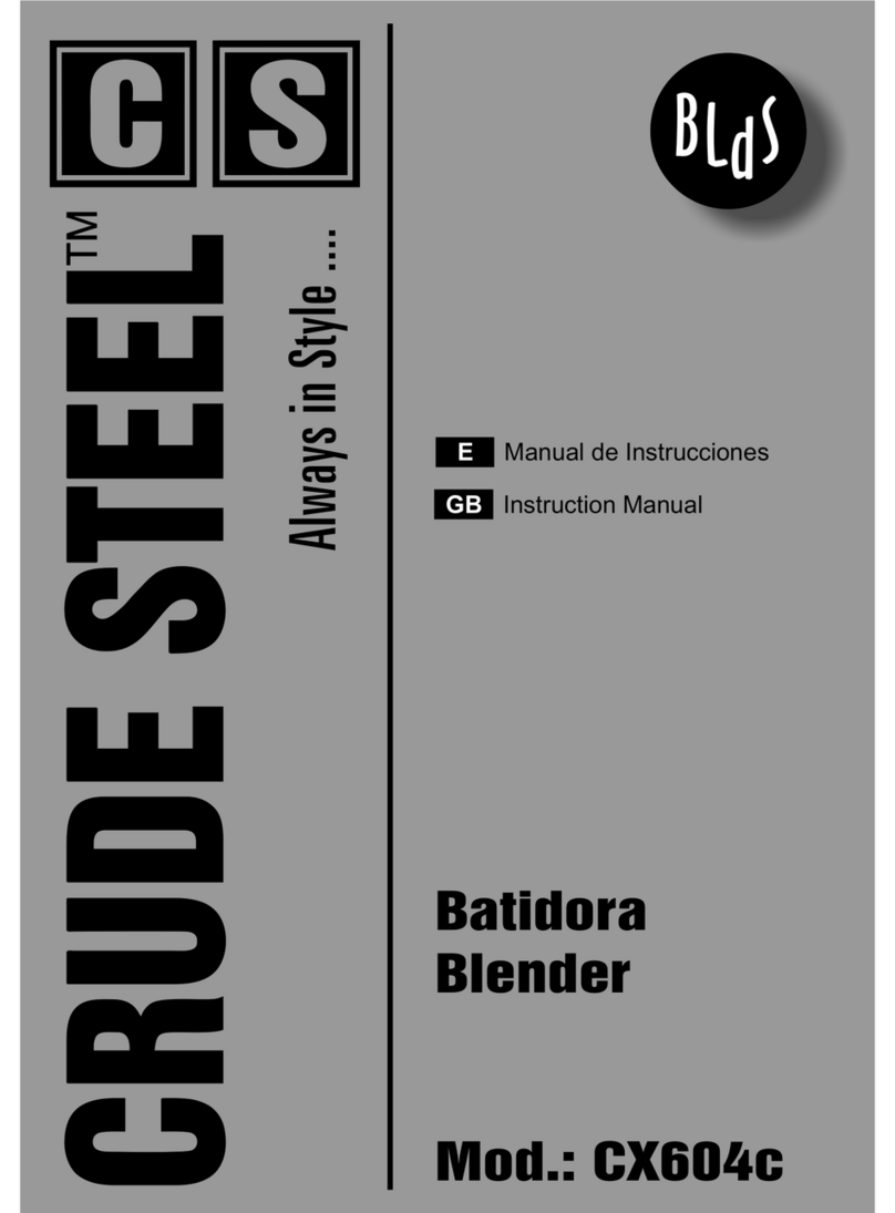 CS Crude Steell CX604c instruction manual