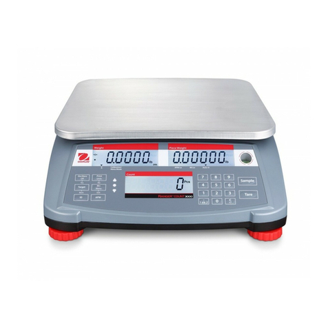 OHAUS Ranger Count 3000 Series User manual