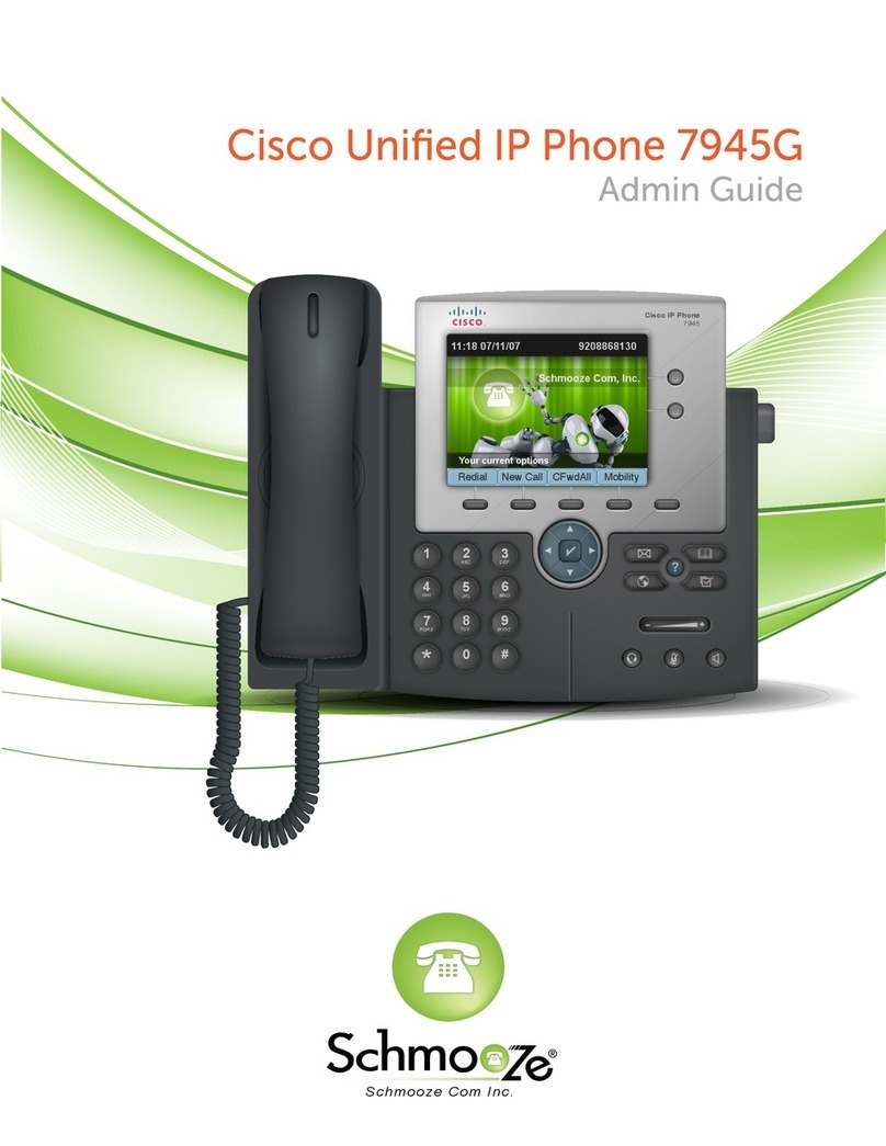 Cisco 7945G - Unified IP Phone VoIP Manual Cisco 7945G - Unified IP Phone VoIP Manual