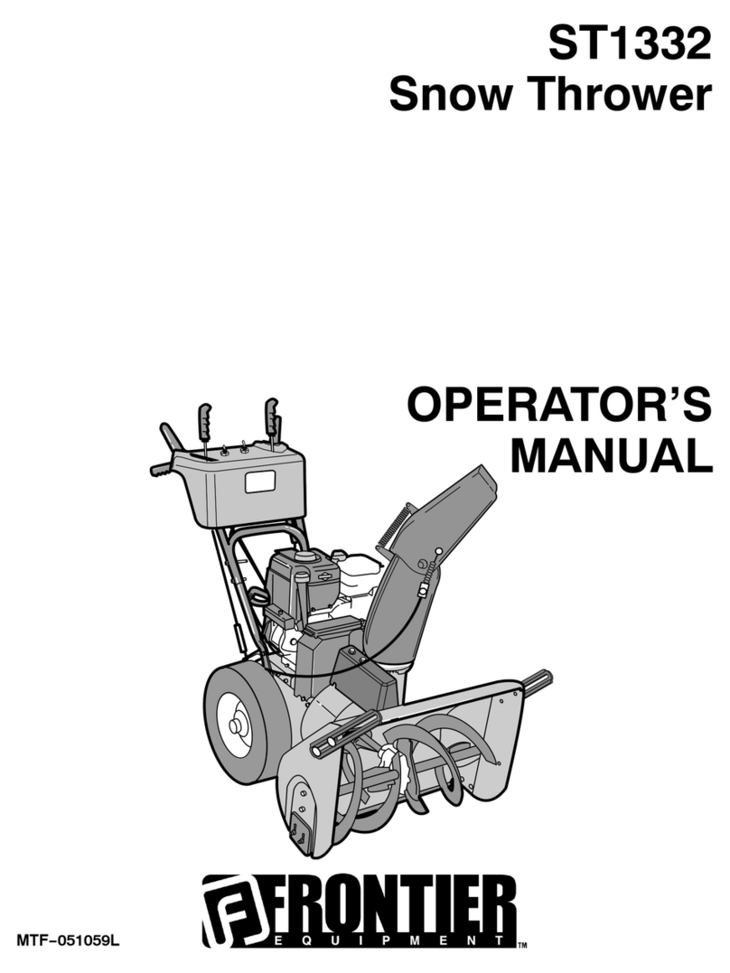Frontier ST1332 Operator's manual