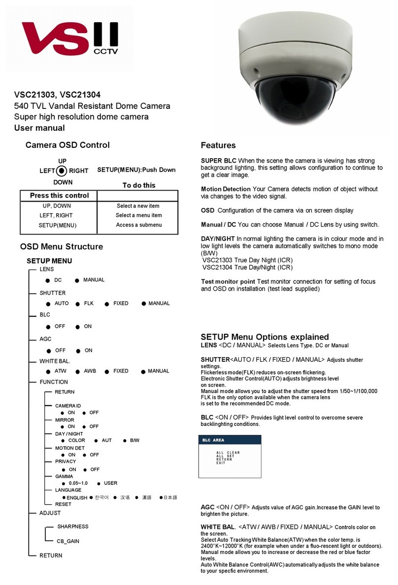 VSII VSC21303 user manual