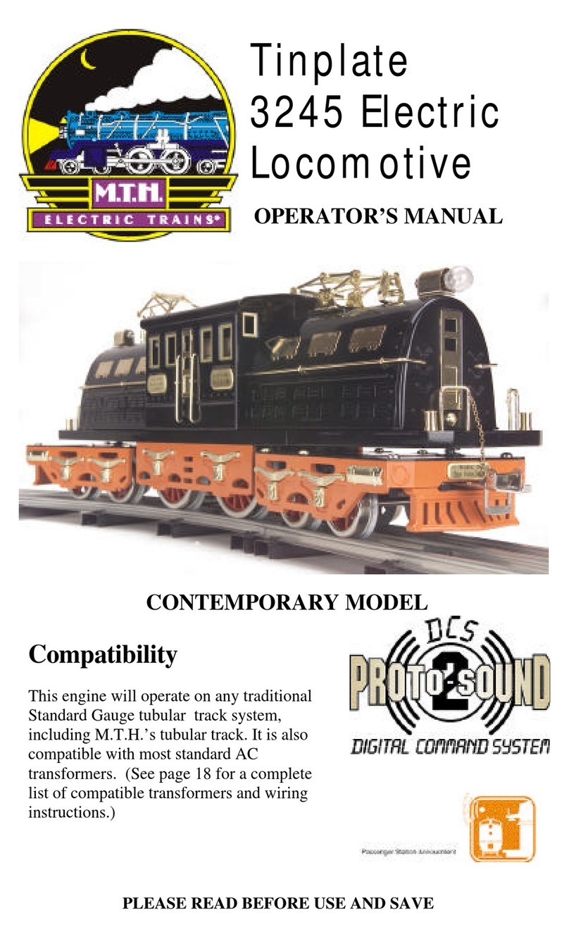 M.T.H. Tinplate 3245 Operator's manual