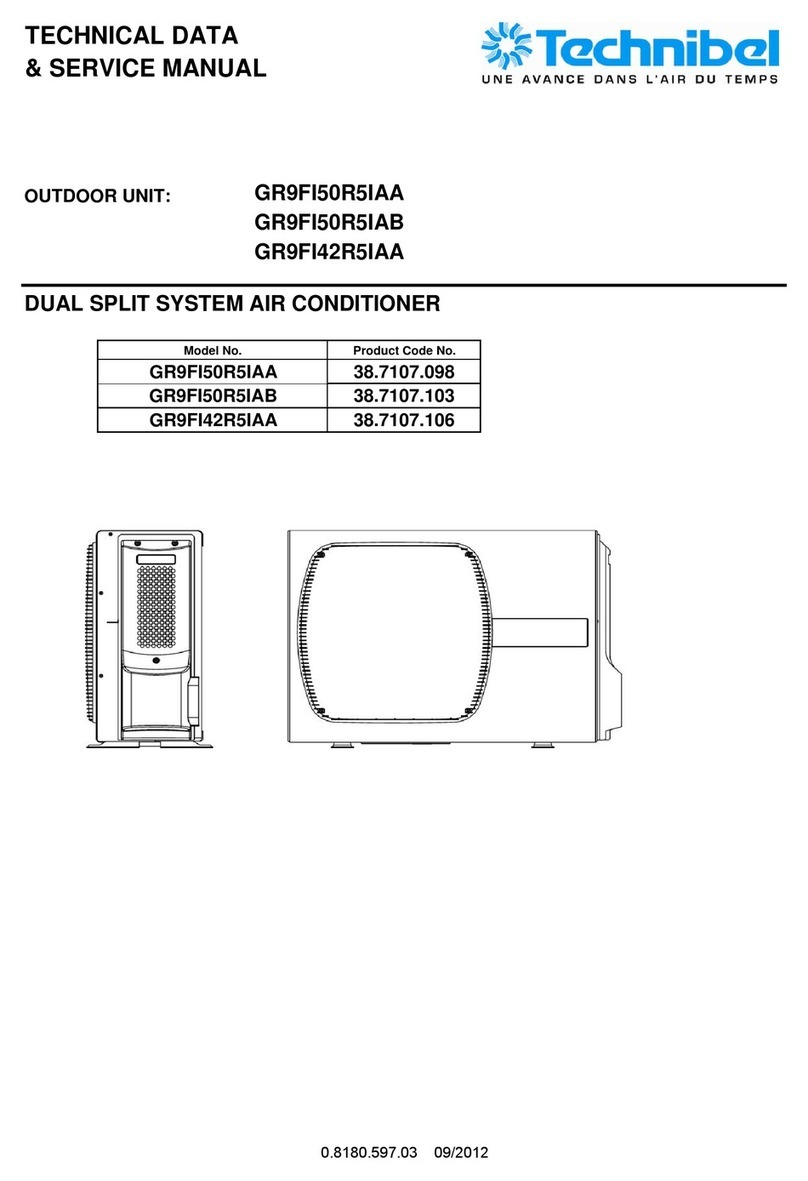 Technibel GR9FI50R5IAA Manual