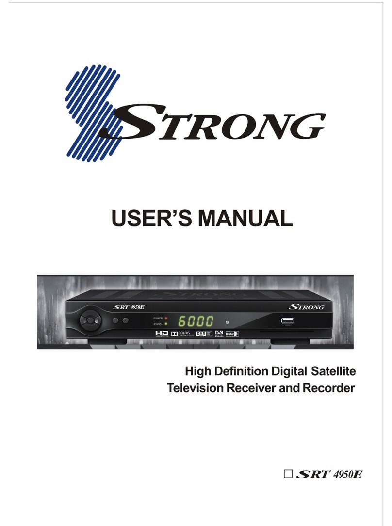 Strong SRT 4950E User manual