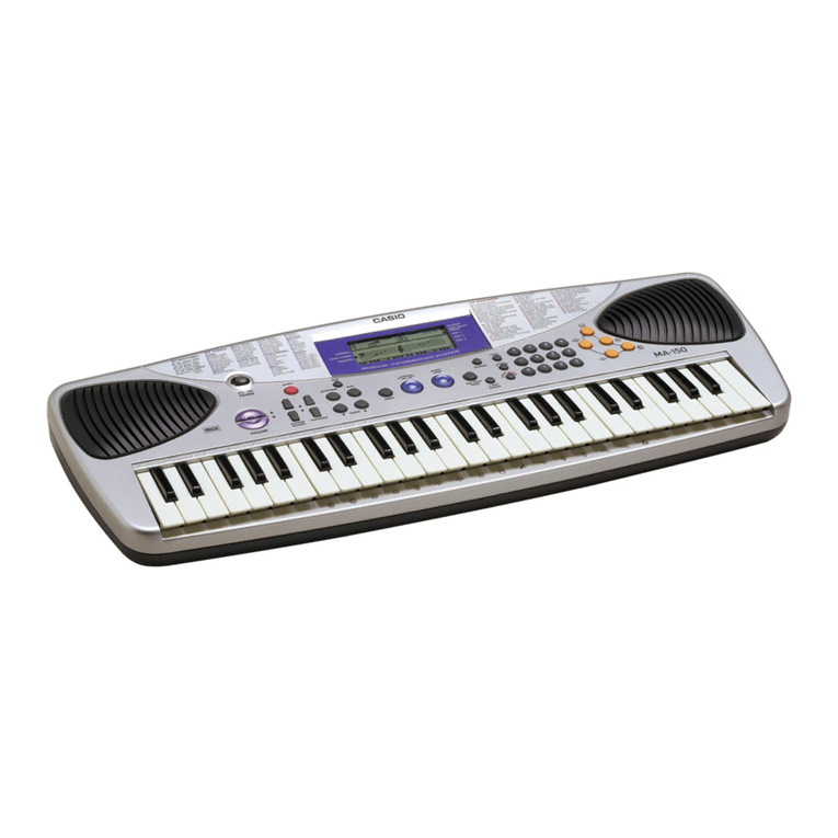 Casio MA-150 User manual