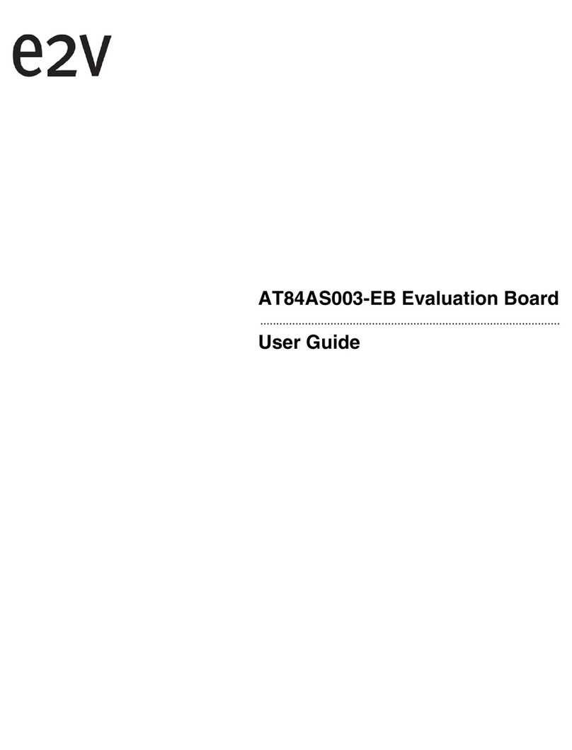 e2v AT84AS003-EB User manual