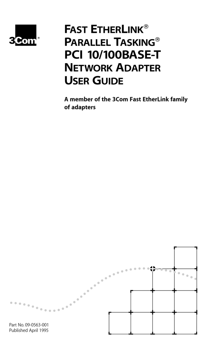 3Com 3C905-TX user guide