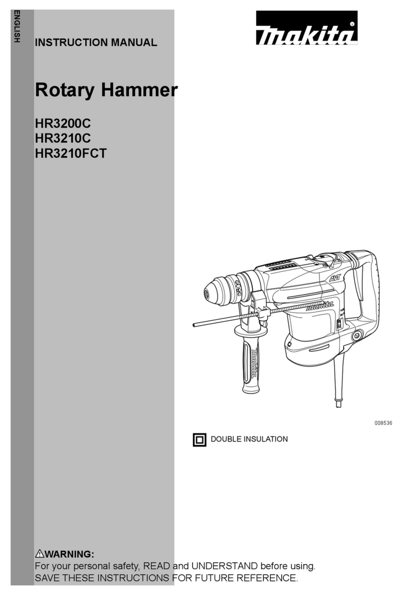 Makita HR3200C User manual