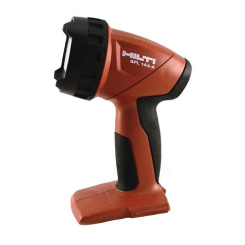 Hilti SFL144-A operating instructions