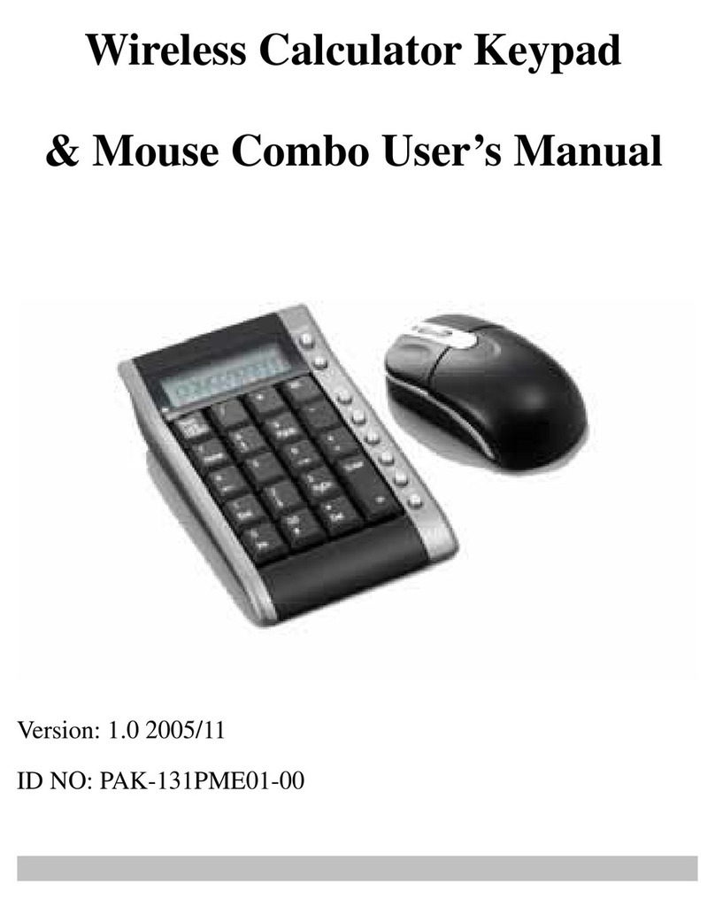 Ortek WPM-900-01 user manual