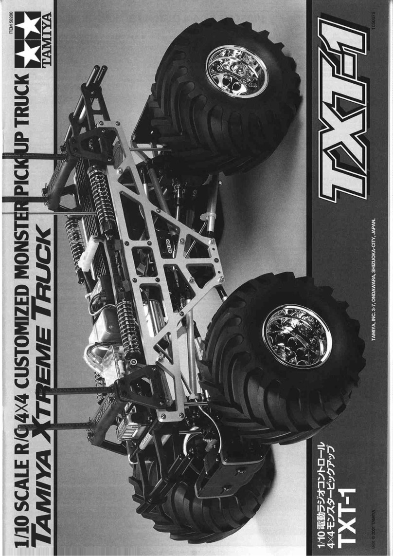 Tamiya TXT-1 Assembly instructions