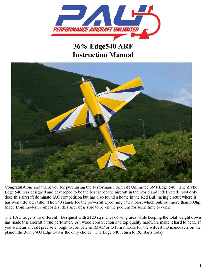 PAU 36 Edge540 instruction manual